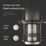 Large Caliber Juicers with Pulp Separation and Cold Pressing for Fresh Juice and Easy Cleaning 220V Juicer Machine - Image 4