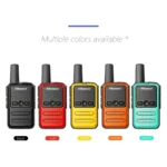 Radio Walkie Talkie Transmitter Rechargeable Thin Uhf Wireless 16 Channel Kids Mini Walkie Talkies Two Way Radio BTDX 320 - Image 4