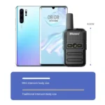 Radio Walkie Talkie Transmitter Rechargeable Thin Uhf Wireless 16 Channel Kids Mini Walkie Talkies Two Way Radio BTDX 320 - Image 3