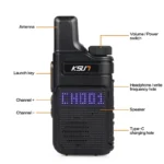 KSUT PMR446 Walkie Talkie 2 Pieces Mini Size Portable Handheld Radio Wireless Set Two Way Radio Station Comunicador Transceiver - Image 2