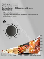 40L Electric Oven Multifunctional Large Capacity Electric Oven Household Four Layer Electric Oven Breakfast Machine - Image 3