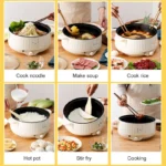 1.7/3.2L Electric Rice Cooker Multifunctional Pan Non-stick Cookware Hotpot for Kitchen Soup MultiCooker Cooking Home Appliances - Image 3