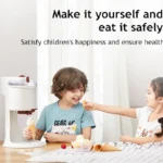 Ice Cream Machine Manual Automatic Bench Top Simple Operation Large Capacity Mini Soft Ice Cream Machine For Home DI - Image 4