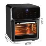 10L Large Capacity Electric Air Fryers Oil-free Automatic Household Kitchen 360°Baking Convection Oven Deep Fryer without Oil - Image 5