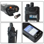 HIROYASU HI-B8 WIFI 2G 3G 4G LTE Zello PoC FM Walkie Talkie 2GB+16GB 2.4” Touch Screen Android 9.0 Phone Call GPS Voice Record - Image 4