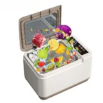 Household Fruit Washing Machine 10L Vegetable Cleaner Ozone disinfection Washer Food purifier Remove pesticide residues