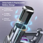 Free-Standing Vacuum Cleaner 25KPa, Lubluelu 202 Powerful Lightweight Cordless 6 In 1 Stick Vacuum Cleaner For Carpet Floor Pet - Image 5