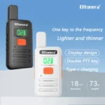 Btonera T1 Mini Walkie Talkie pmr 446 Profesional Walkie Talkies Largo Alcance mini Radio Wolkie Tokie Walkies de Largo Alcance - Image 2
