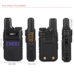 KSUT PMR446 Walkie Talkie 2 Pieces Mini Size Portable Handheld Radio Wireless Set Two Way Radio Station Comunicador Transceiver - Image 3