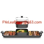 Multi Function Grill Pan Standing Outdoor Smokeless Bbq Electric Barbecue Grill Commercial Electric Griddle Grills Pan - Image 3