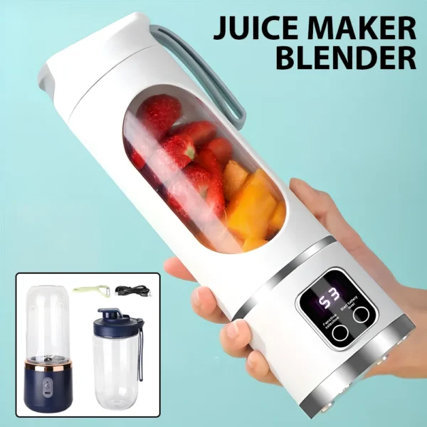 Portable Juicer Orange Juicer Machine Smoothie Blender Juicer Machine 400/450ml for Fruit Vegetable Shakes