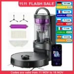 Eureka E20+ 8000 Pa Self-Emptying Robot Vacuum Cleaner, 180 Min Battery Life, DuoDetect AI 3D Obstacle Avoidance