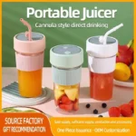 New Electric Fresh Juicer Powerful Crushed Ice Wireless Mini Portable Blender Bottle Juice Extractors Smoothie Mixer Cup - Image 2