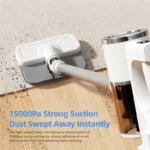 15000PA Cordless Vacuum Cleaner Handheld Cordless Broom 900ml Dust Cup Detachable Broom For Hard Floors/Carpets/Pet Hair - Image 3