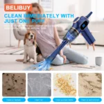 BELIBUY Wireless Car Vacuum Cleaner Home Appliance Sofa Office High-Power Household Cleaning Machine Mini Vacuum Carpet Cleaner - Image 5