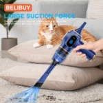 BELIBUY Wireless Car Vacuum Cleaner Home Appliance Sofa Office High-Power Household Cleaning Machine Mini Vacuum Carpet Cleaner - Image 2