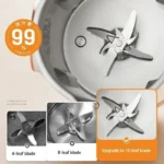 1500ml Soy Milk Machine Electric Juicer Blender Mixer Soybean Milk Maker Wall Breaking Machine 10-leaf Blade Breakfast Machine - Image 5