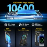 【World Premiere】 Ulefone Armor 27 4G 10600mAh Rugged Phone 24GB+256GB Android 14 Smartphone 6.78"FHD 120Hz Night Vision Global - Image 5