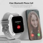 1.83 ''Sports montre intelligente Fitness horloge moniteur de santé étanche Smartwatch sans fil appel montres pour hommes femmes IOS Xiaomi 2025 - Image 3