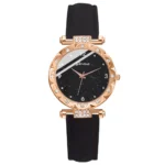 Montres pour femmes 5 pièces ensemble de luxe strass femmes mode élégante montre-Bracelet montre à Quartz pour fille montre-Bracelet Bracelet cadeau - Image 4