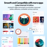 XGODY X32 Android 14 Smartphone 5.5 inch Dual SIM Octa Core 4GB+16GB Mobile Phones 2850mAh 5+8MP 4G Network Face ID Cellphones - Image 3