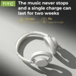 HTC HP06 Bluetooth V6.0 Wireless Open-Ear Headphones Foldable Punchy Bass Headset for PC Laptop phone TV lightweight Hollow Airy - Image 5
