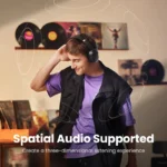 UGREEN Max5c Wireless Bluetooth Headphones ANC 43dB Active Noise Cancellation Hi-Res LDAC 75H Spatial Audio Earphones Headset - Image 3