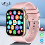 LIGE-Montre intelligente étanche pour femme, écran tactile complet, appel Bluetooth, montres de sport, suivi de la condition physique, montre intelligente pour femme