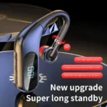 Bluetooth Headphones with Real-time Digital Display HD Sound Quality Durable Endurance with Painless Sports Headphones - Image 2