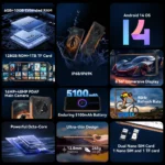 [World Premiere]Cubot KINGKONG ES Rugged Smartphone 16GB+128GB RAM 90Hz 6.56" HD+Screen Android 14 48MP Main Camera 5100mAh - Image 2