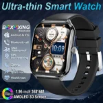 Pour Xiaomi Ultra mince montre intelligente hommes femme HD AMOLED 3D écran 70 + Mode sport fréquence cardiaque Bluetooth appel étanche montre intelligente