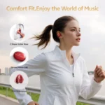 QCY Crossky C30S Open Ear Wireless Earphones Hi-Res with LDAC Ear Clip Earbuds Bluetooth 6.0 Clip On OWS Sports Headphones 40Hrs - Image 4