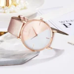 Women Watch Set Luxury Fashion Colourful PU Leather Strap Ladies Quartz Wristwatch Alloy Bracelet For Ladies Gift - Image 5