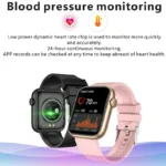 LIGE-Montre intelligente étanche pour femme, écran tactile complet, appel Bluetooth, montres de sport, suivi de la condition physique, montre intelligente pour femme - Image 4
