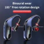 Bluetooth Headphones with Real-time Digital Display HD Sound Quality Durable Endurance with Painless Sports Headphones - Image 3