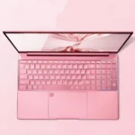 Stylish Pink 15.6" Laptop: Windows 10 Office Education Intel Celeron N5095, 16GB RAM, 1TB SSD, Dual WiFi, Narrow Bezels.