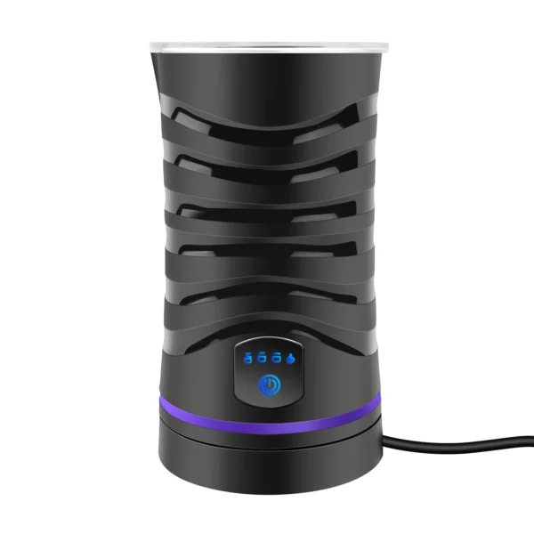 4 in 1 Automatic Milk Frother Electric, 600ml Capacity Hot & Cold Milk Foamer, Silent Operation for Coffee Cappuccino Chocolatte