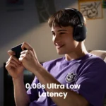 UGREEN Max5c Wireless Bluetooth Headphones ANC 43dB Active Noise Cancellation Hi-Res LDAC 75H Spatial Audio Earphones Headset - Image 6