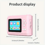 Instant Print Camera for Boy/Girl with 3 Rolls of Printing Paper, Portable Entertainment Digital Camera, with 48PM Lens and Hanging Rope, 1080P Video Recording, Play Games/Play Music and Video, Mini Instant Camera - Image 9