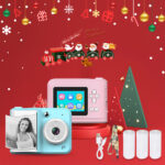 Instant Print Camera for Boy/Girl with 3 Rolls of Printing Paper, Portable Entertainment Digital Camera, with 48PM Lens and Hanging Rope, 1080P Video Recording, Play Games/Play Music and Video, Mini Instant Camera - Image 6