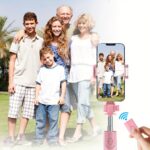 1pc Selfie Stick with Phone Mount, Extensible, Smartphone Tripod with Wireless Remote Control, 360° Rotation, Essential for Travel, Compatible with iPhone/Samsung/Android Smartphones - Image 5