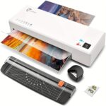 Laminator, 4 In 1 Laminator Machine With 40 Laminating Sheets, A4 Laminating Machine Hot & Cold With Paper Trimmer & Corner Rounder, 9-Inch Personal Thermal Laminator For Home School Office - Image 2