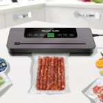 Commercial Vacuum Sealer Machine Seal A Meal Food Saver System With 10 Sealer Bags, 5 Modes, 65 KPA For Keep Meat Vegetables Fruits Grains Fresh, Without Battery - Image 4
