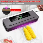 Commercial Vacuum Sealer Machine Seal A Meal Food Saver System With 10 Sealer Bags, 5 Modes, 65 KPA For Keep Meat Vegetables Fruits Grains Fresh, Without Battery - Image 7