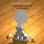 [RGB LED Desk Lamp] Smart Touch Control RGB LED Desk Lamp | Foldable Eye Protection Table Lamp with Fan for Dormitory Reading and Bedside Use (no battery) - Image 4