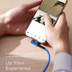 Type C Charger Fast Charging, Right Angle USB to USB C Cable Braided USBC Charger for Huawei Xiaomi RedMi Oppo Oneplus and More Smartphone - Image 14