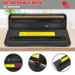 Commercial Vacuum Sealer Machine Seal A Meal Food Saver System With 10 Sealer Bags, 5 Modes, 65 KPA For Keep Meat Vegetables Fruits Grains Fresh, Without Battery - Image 10