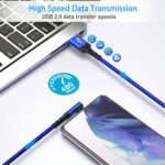 Type C Charger Fast Charging, Right Angle USB to USB C Cable Braided USBC Charger for Huawei Xiaomi RedMi Oppo Oneplus and More Smartphone - Image 8