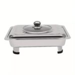 4pcs Buffet Dish Tray Food Plate Server Food Warmer Chafing Dish Serving Tray UK - Image 4