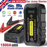 98000mah Multi Function Car Jump Starter Emergency Booster for Petrol & Diesel Car Battery Jump Starter, Jump Box, Portable Charger and Jumper Cables Car Emergency Mobile Power Battery Gasoline Diesel Car Starter With LED Flashlight - Image 2